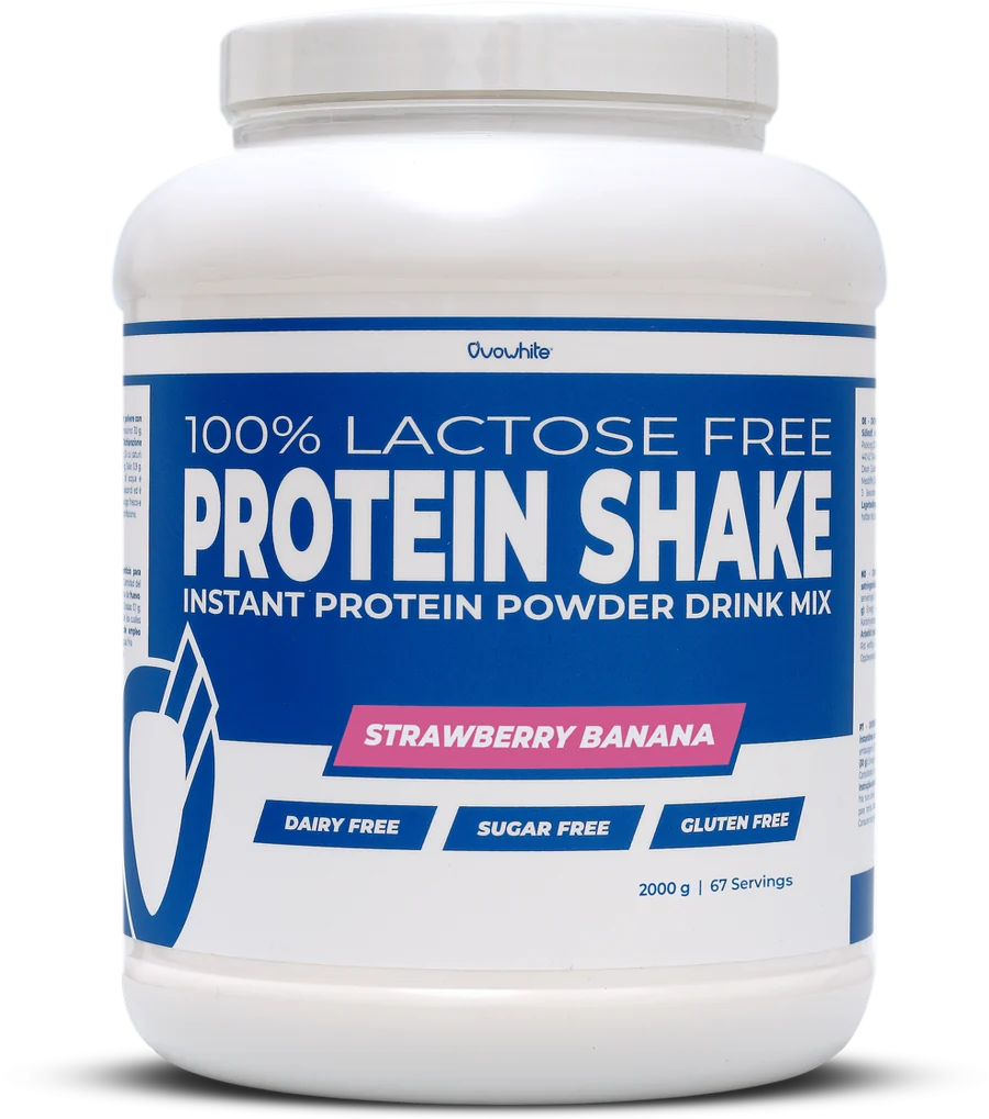 Ovowhite Protein Shake sabor Strawberry Banana